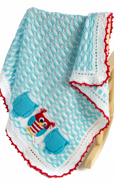 OOAK Baby Boy Blanket Crochet Pattern PDF format Only
