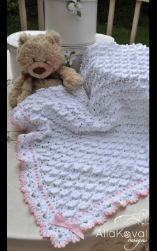 Fluffy Clouds Baby Blanket Pattern Crochet PDF/eBook
