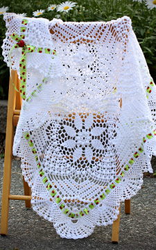 Silverlace & Tropicana Blankets  Pattern Crochet PDF/eBook