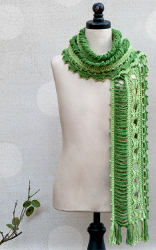 Dryad Scarf Crochet Pattern for Kids and Adult Pattern in PDF format only!!