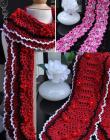 Sassy Chic Scarf with 2 edgings Crochet PATTERN/eBooK PDF