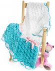 Candy Clouds Blanket / Any-Size-Throw Crochet Pattern PDF ONLY