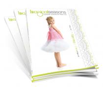 PAPERBACK CROCHET PATTERNS Book Imagical Seasons: Spring, vol. 01; Crochet Couture for Kids 2-12